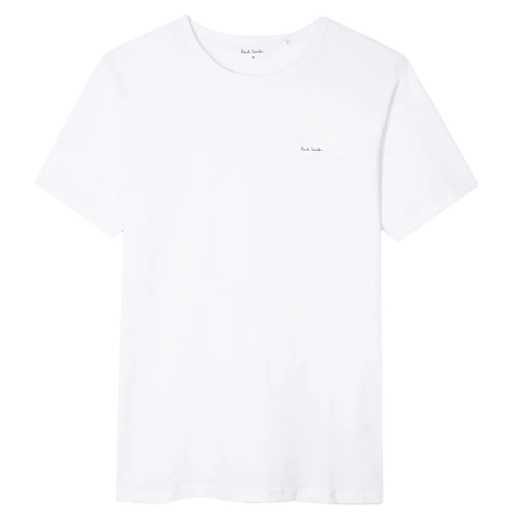 3-Pack Logo Organic Cotton T-Shirts, White
