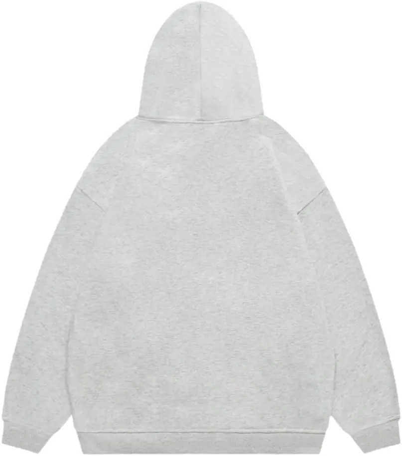 Aelfric Eden Womens Oversized Hoodies Star Graphic Fleece Hooded Streetwear Unisex Sweatshirts Pullover with Pocket