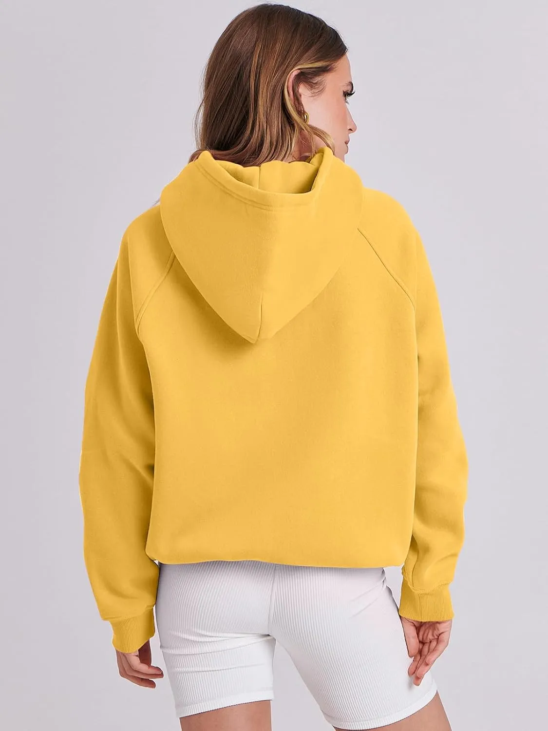 ANRABESS Women Hoodies Oversized Fleece Long Sleeve Comfy Casual Basic Pullover Sweatshirts 2025 Fall Outfits Y2K Clothes