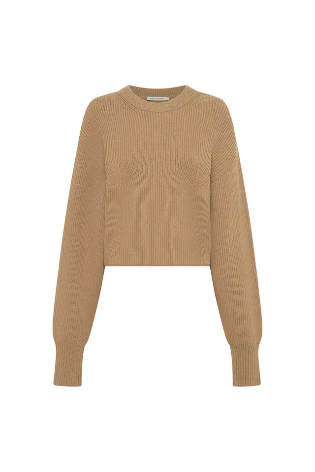 Aurelia Sweater Camel Brown