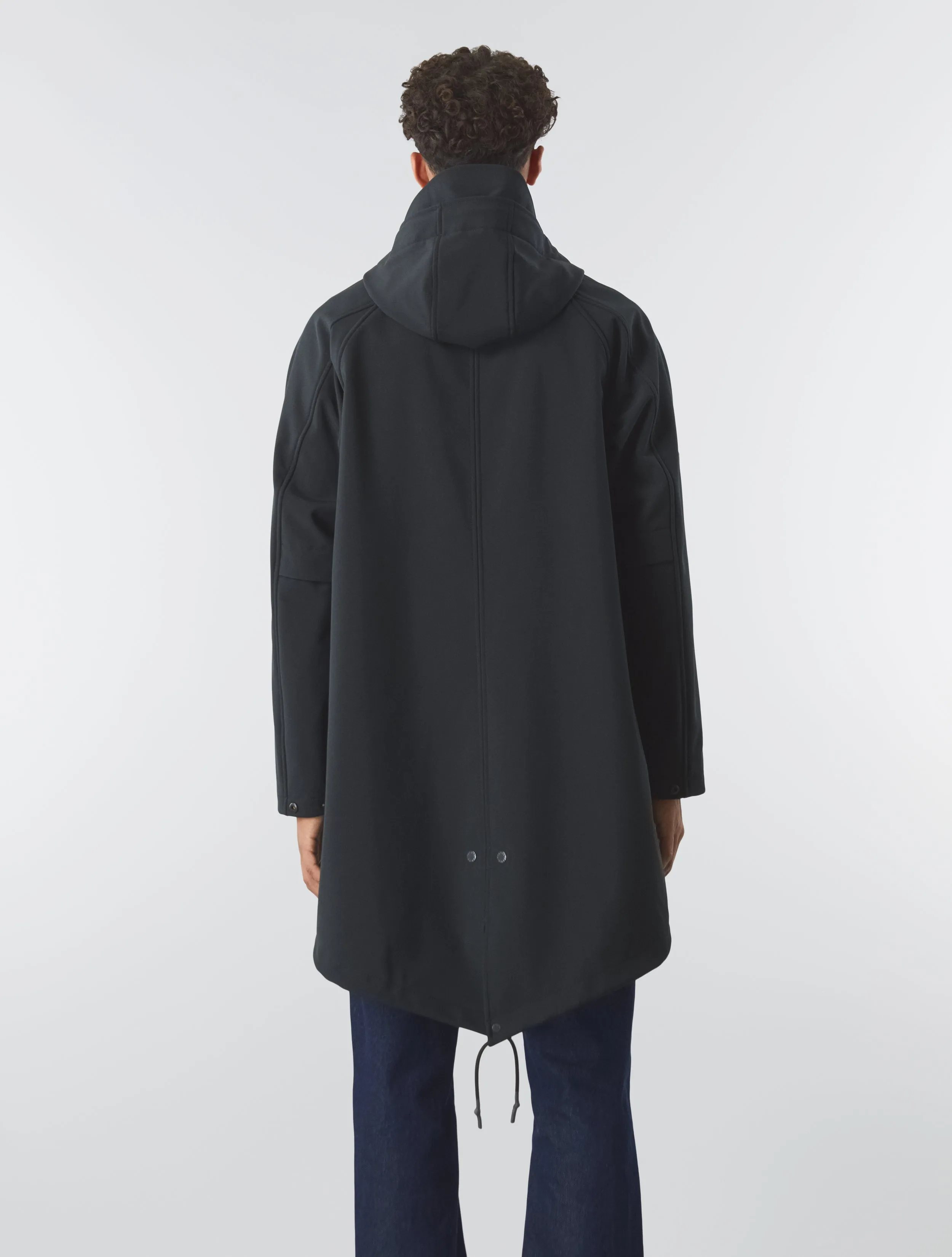 Black Harris Soft Shell Parka