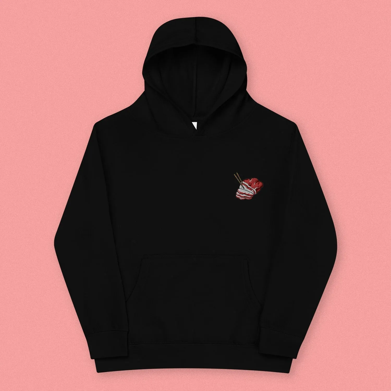 Char Siu Embroidered Kids Hoodie