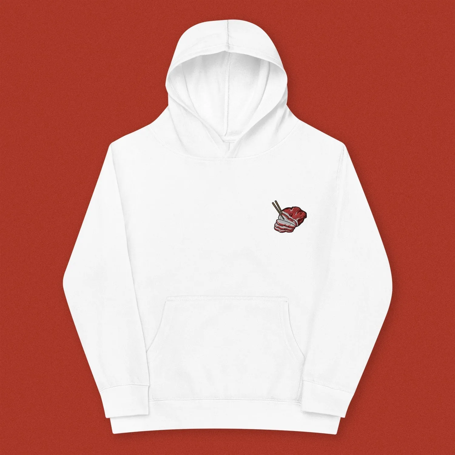 Char Siu Embroidered Kids Hoodie