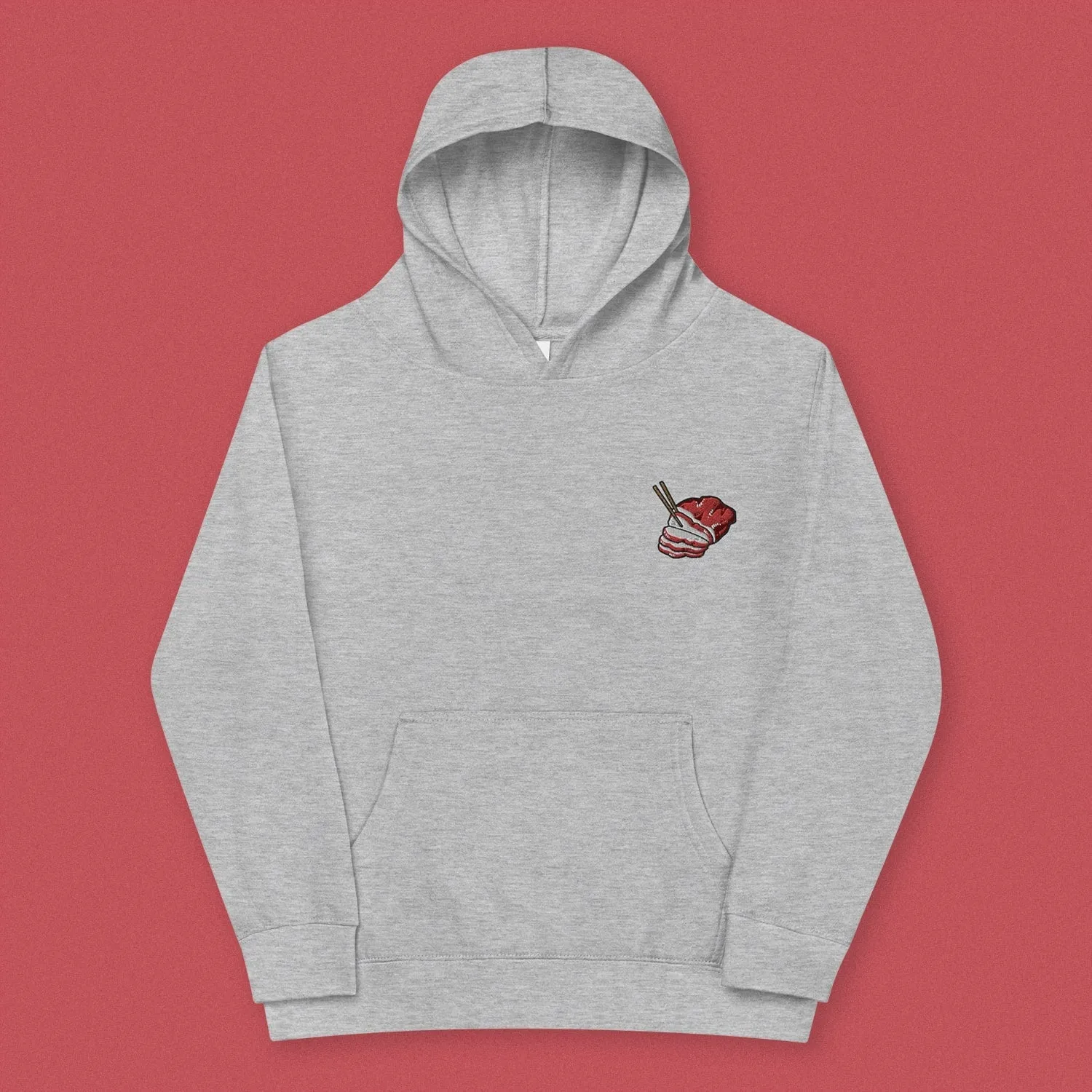 Char Siu Embroidered Kids Hoodie