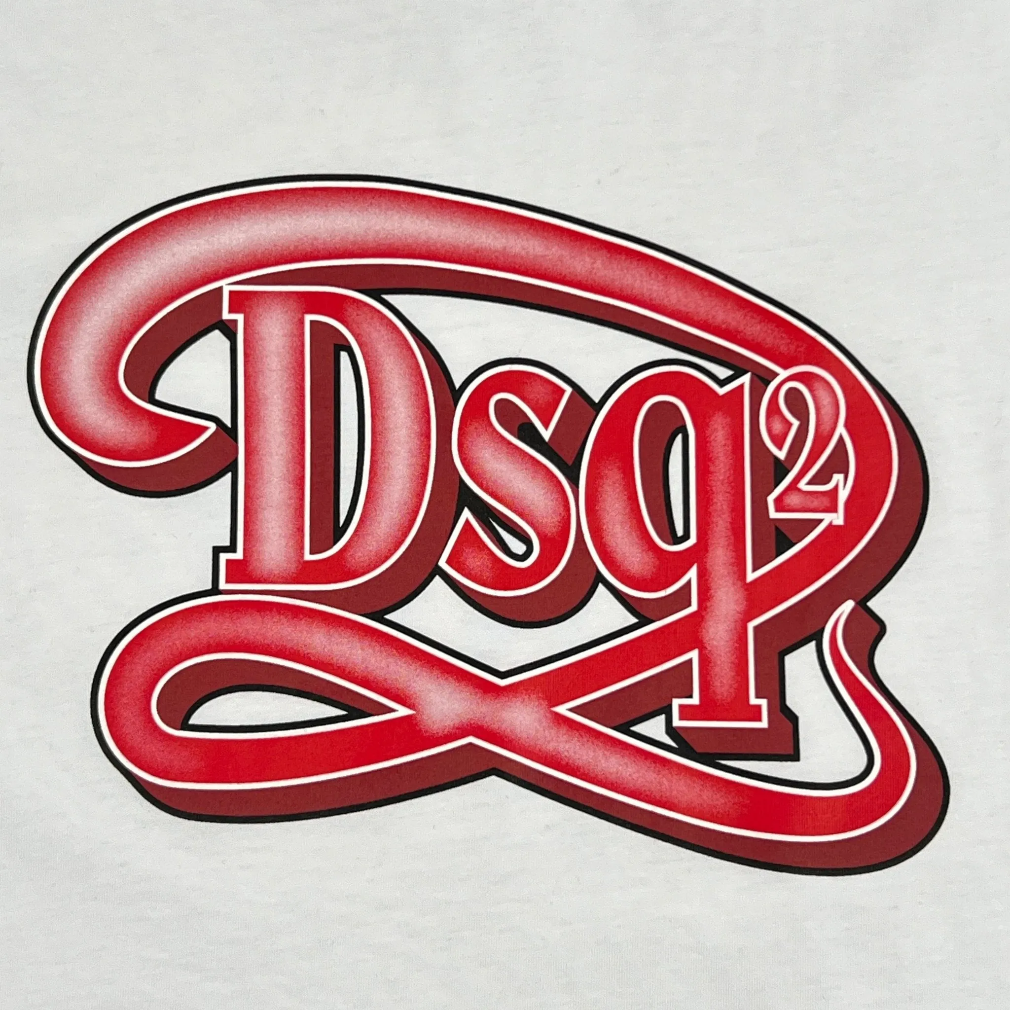 Dsquared2 S71Gd1387 Regular Fit Tee Wht