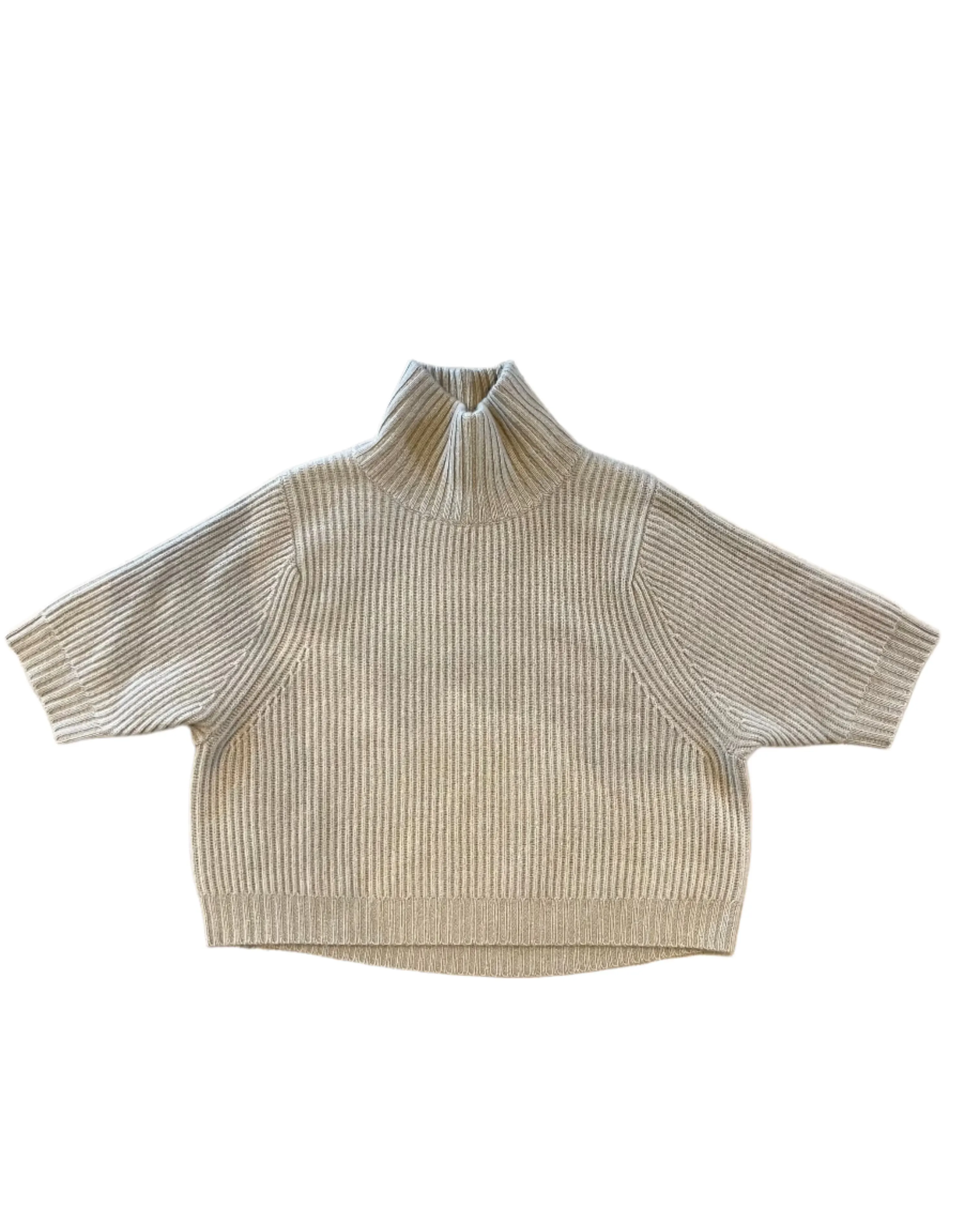 Fenner 3/4 Sleeve Turtleneck | Caramel
