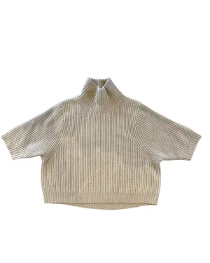 Fenner 3/4 Sleeve Turtleneck | Caramel