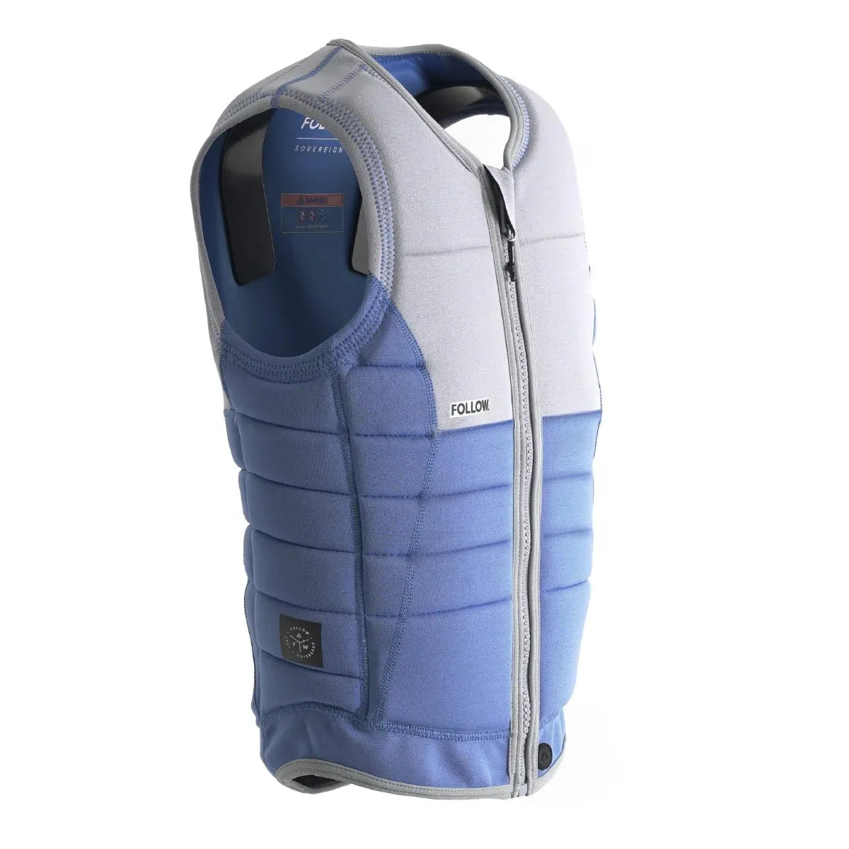 Follow | Sovereign Impact Vest - Blue/Grey