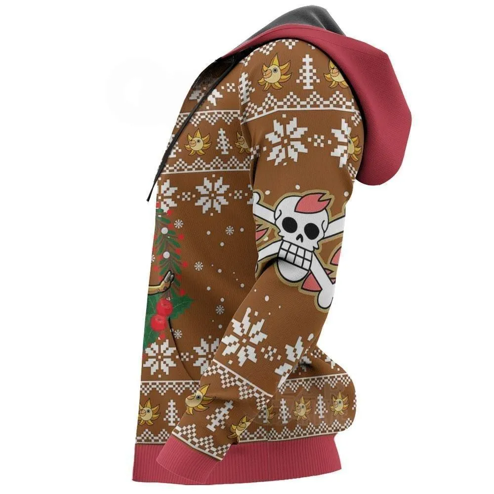 Giftngon - Happy Chopper Ugly Christmas Sweater One Piece Anime Xmas