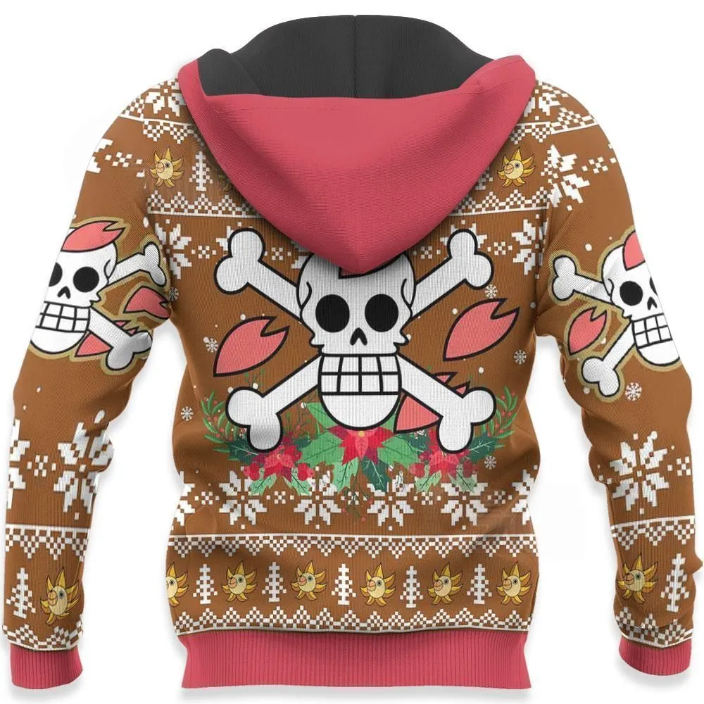 Giftngon - Happy Chopper Ugly Christmas Sweater One Piece Anime Xmas