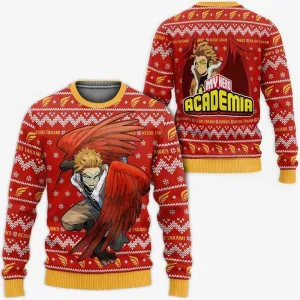 Giftngon - Keigo Takami Hawks Ugly Christmas Sweater My Hero Academia Xmas