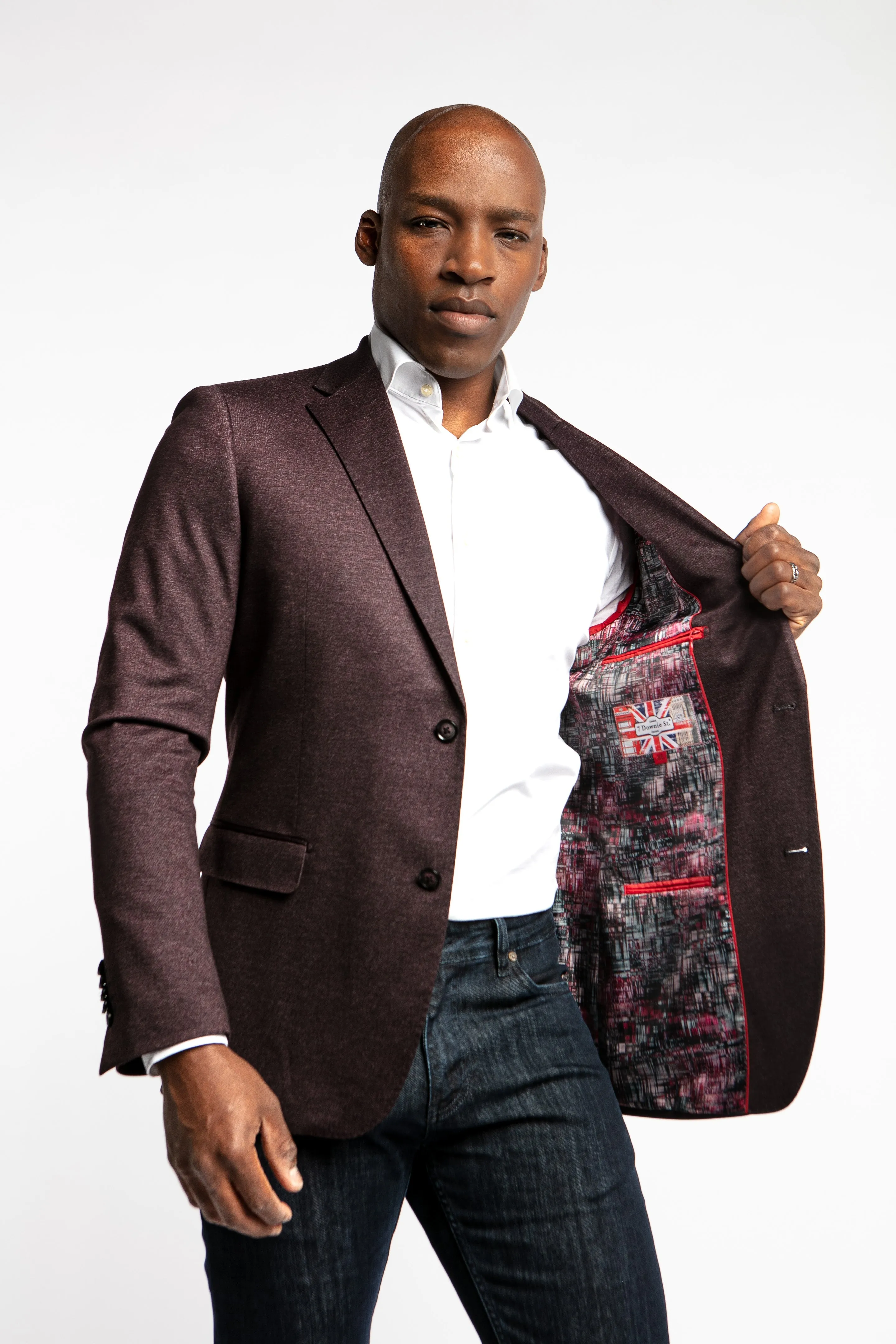 Higgins Burgundy Sport Coat