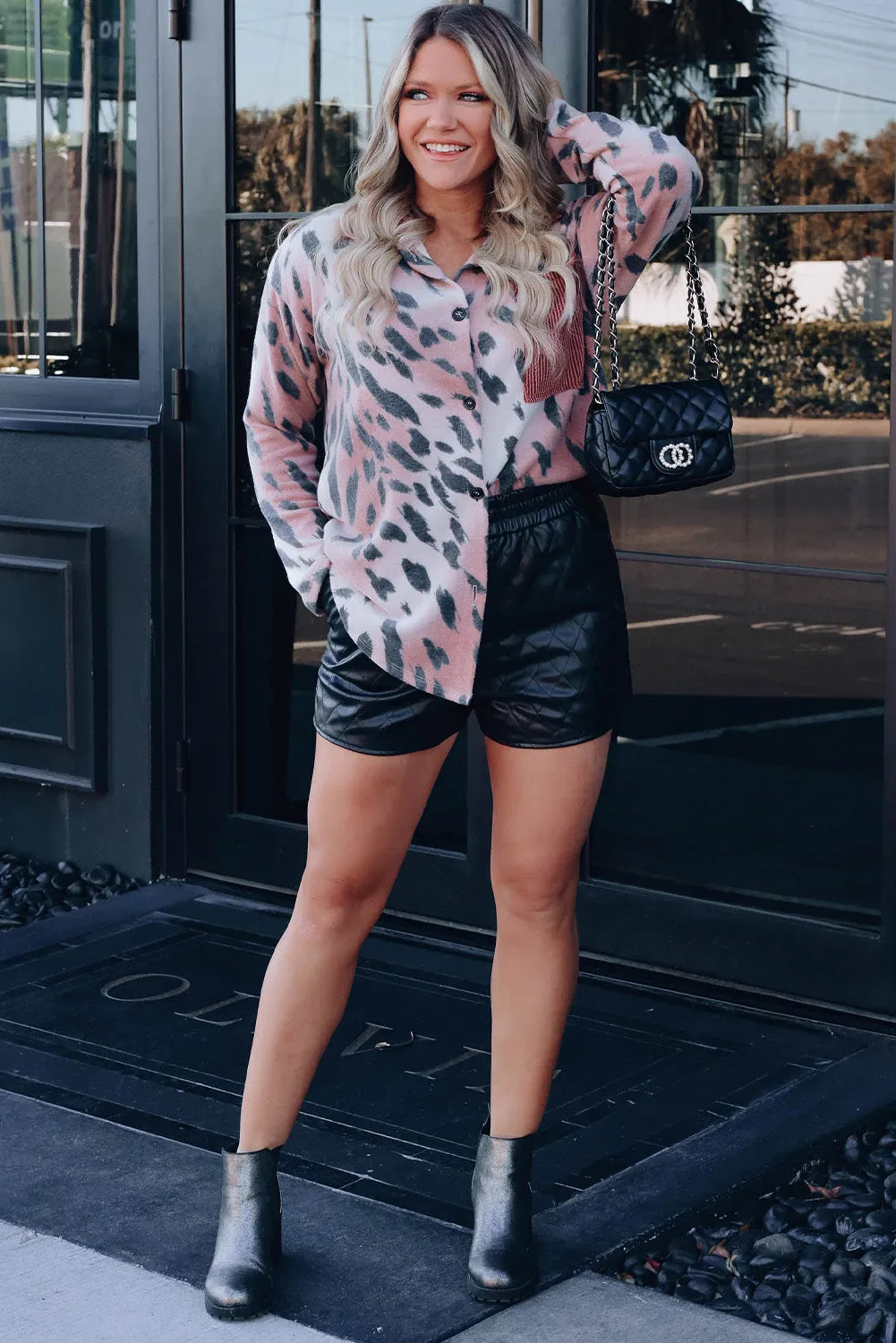 Himalayan Plush Animal Print Shirt