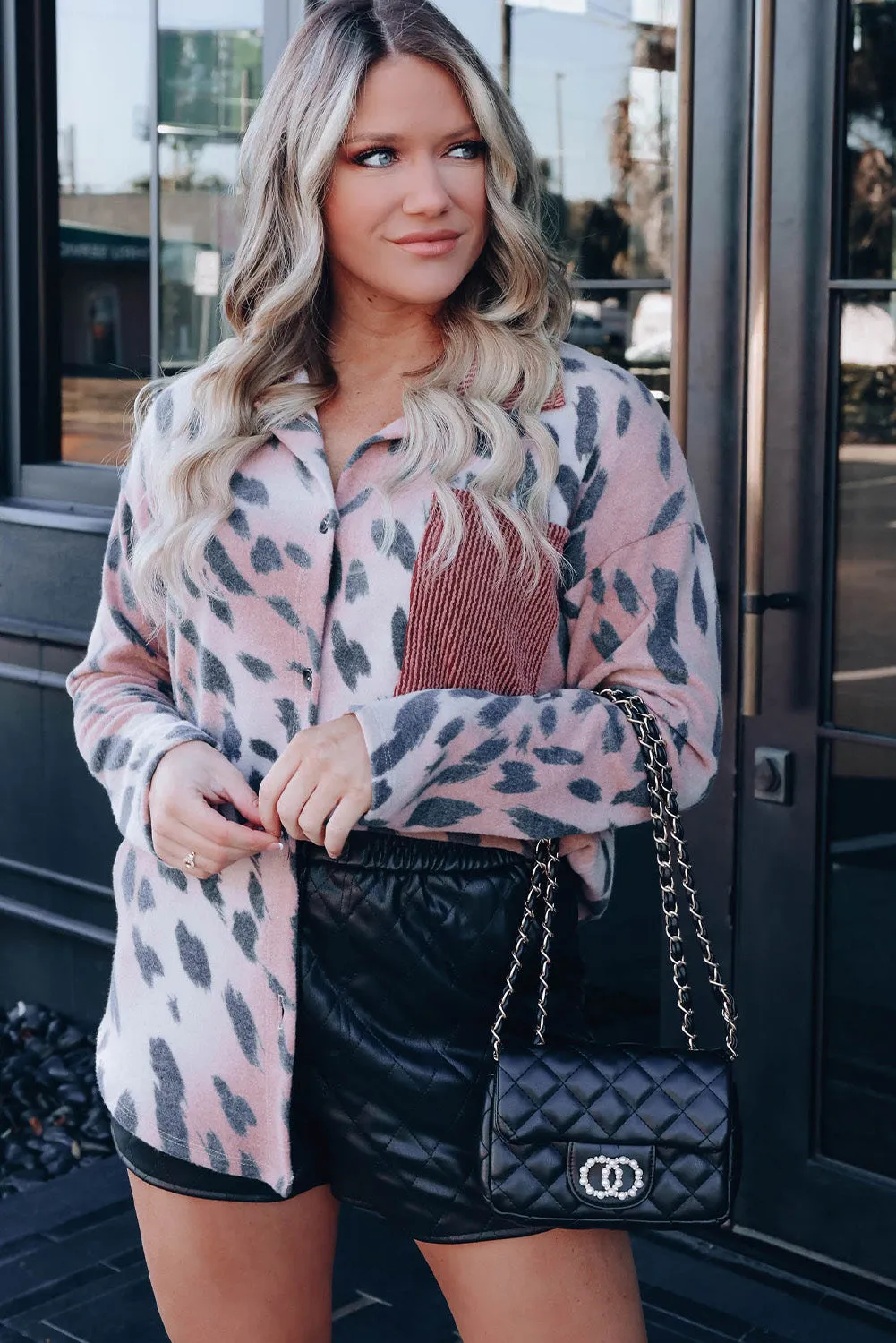 Himalayan Plush Animal Print Shirt