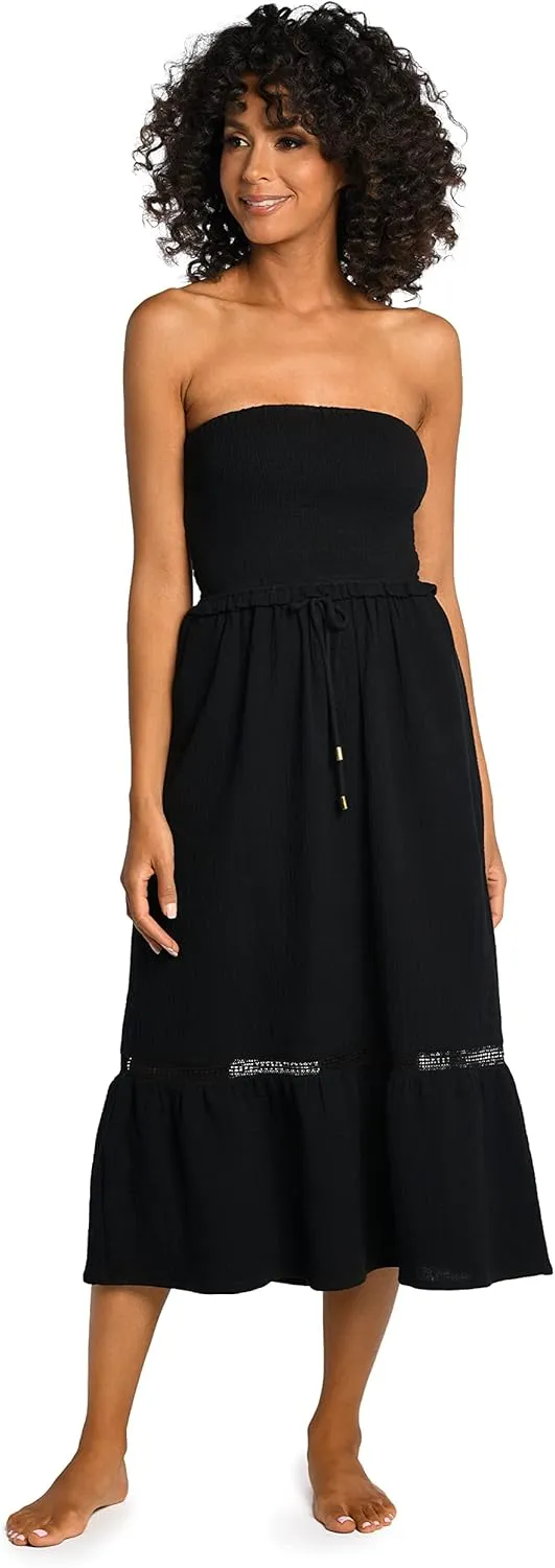 La Blanca Women's Midi Dress Swimsuit Cover Up