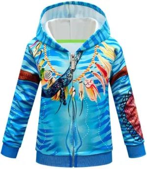 LEMONBABY Little Kids Unisex Boys Girls Superhero Cool Jacket Sweatshirt Hoodie Coat Costume