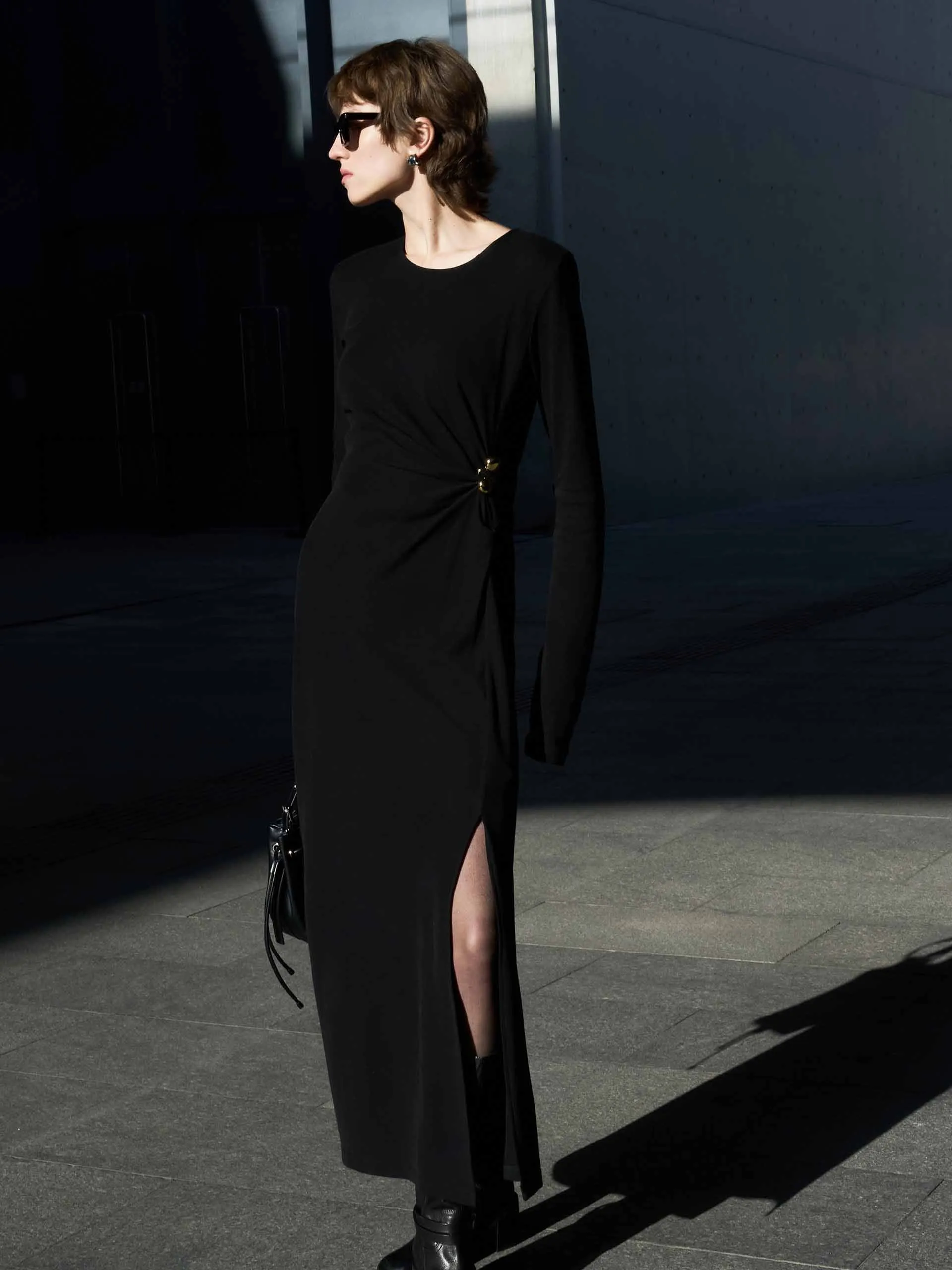 Longline Cotton Dress