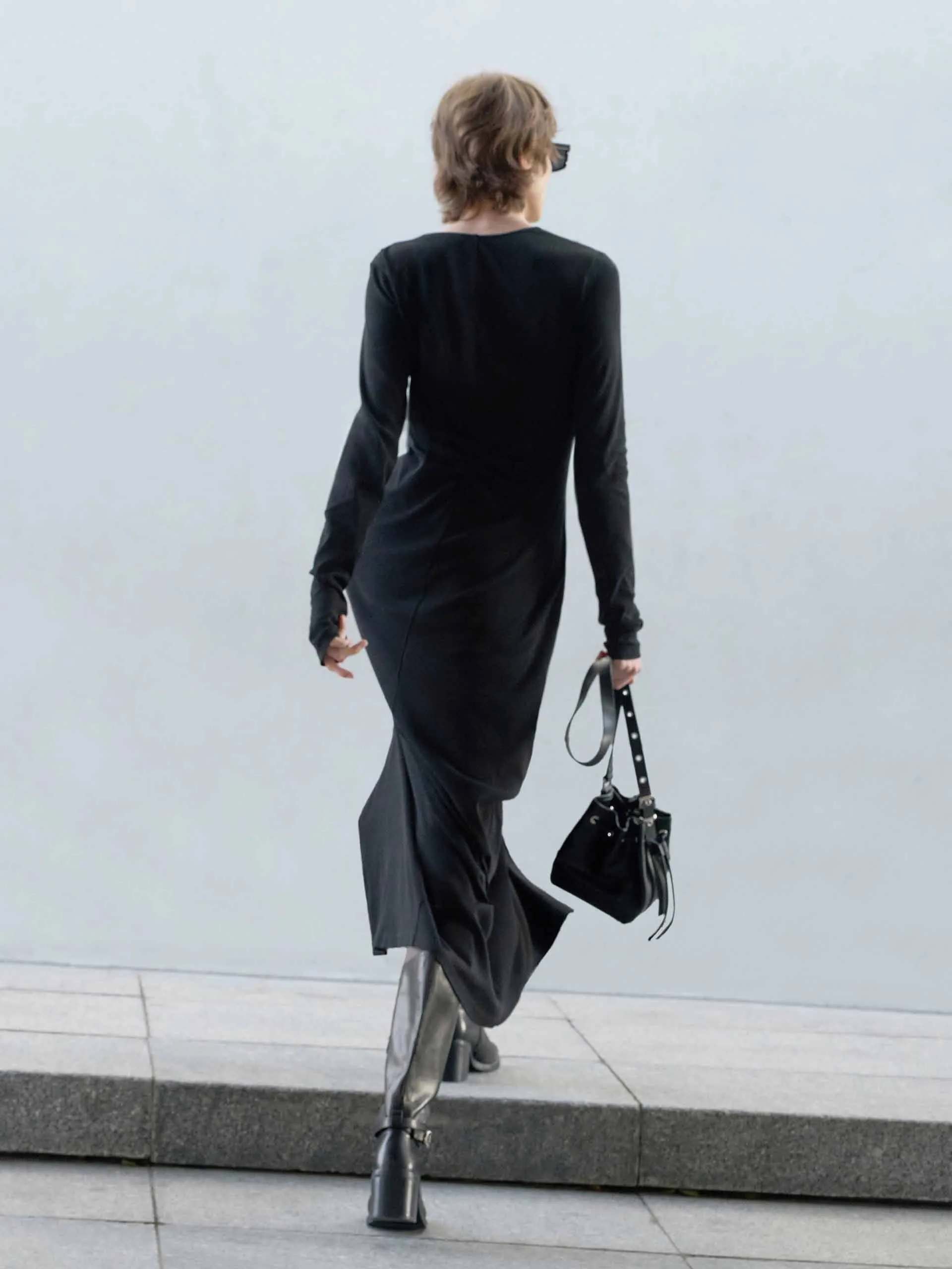 Longline Cotton Dress