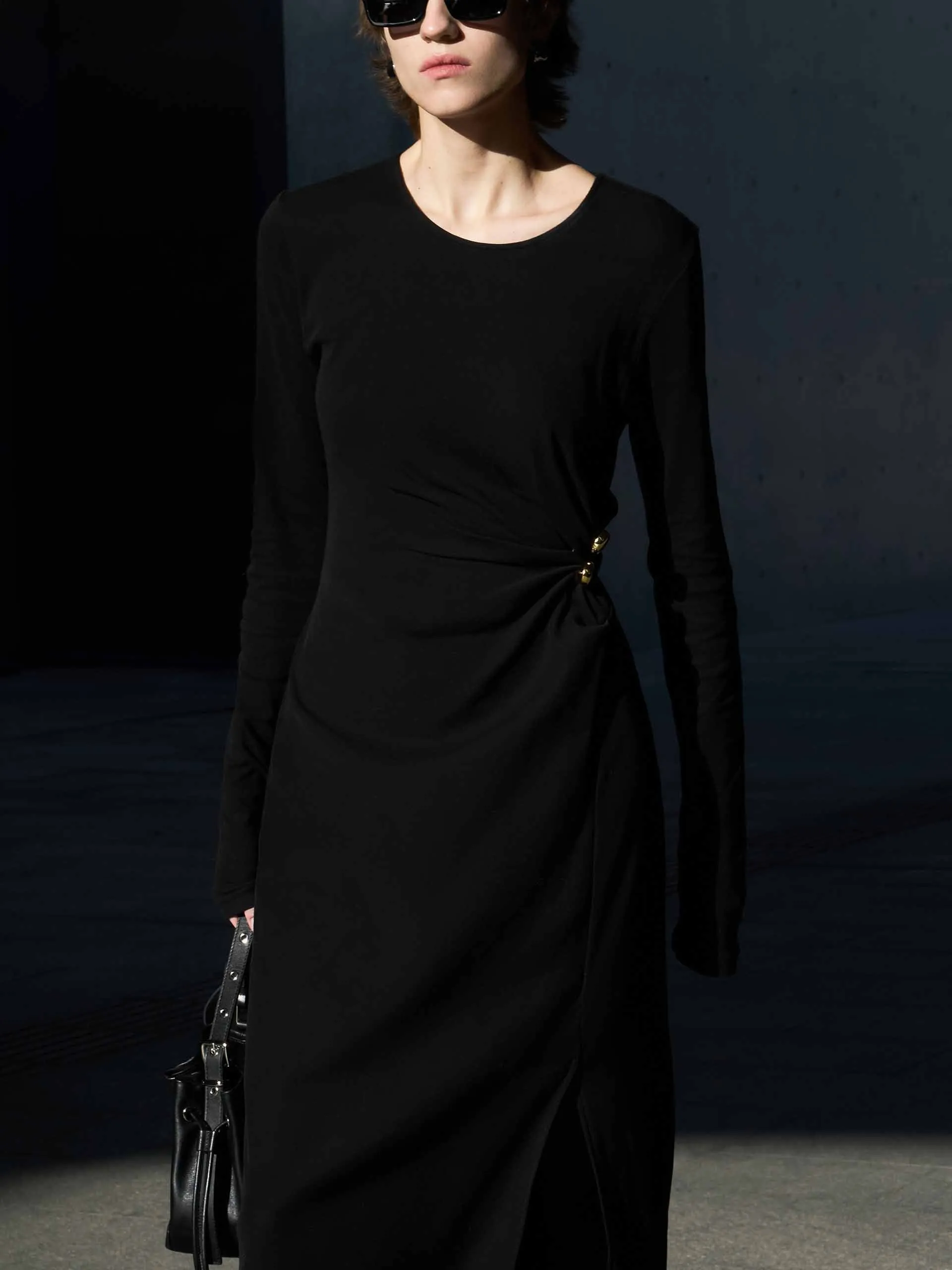 Longline Cotton Dress
