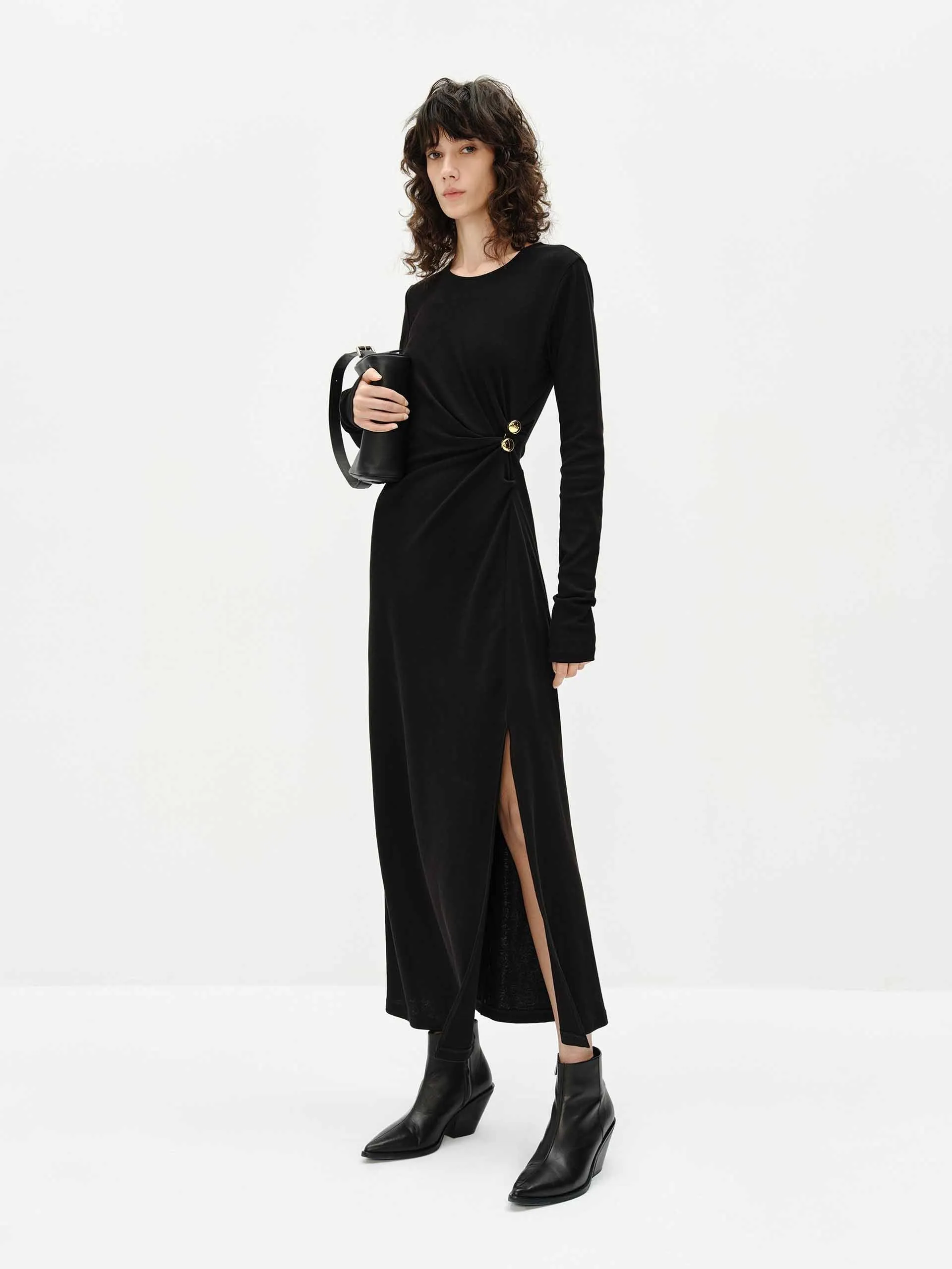 Longline Cotton Dress