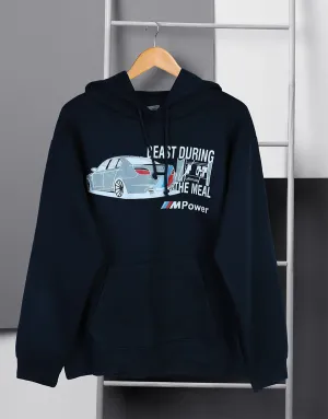 Men's BMW M5 F10 Beast Driving Printed Pullover Hoodie