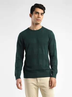 Men's Solid Crew Neck Sweater