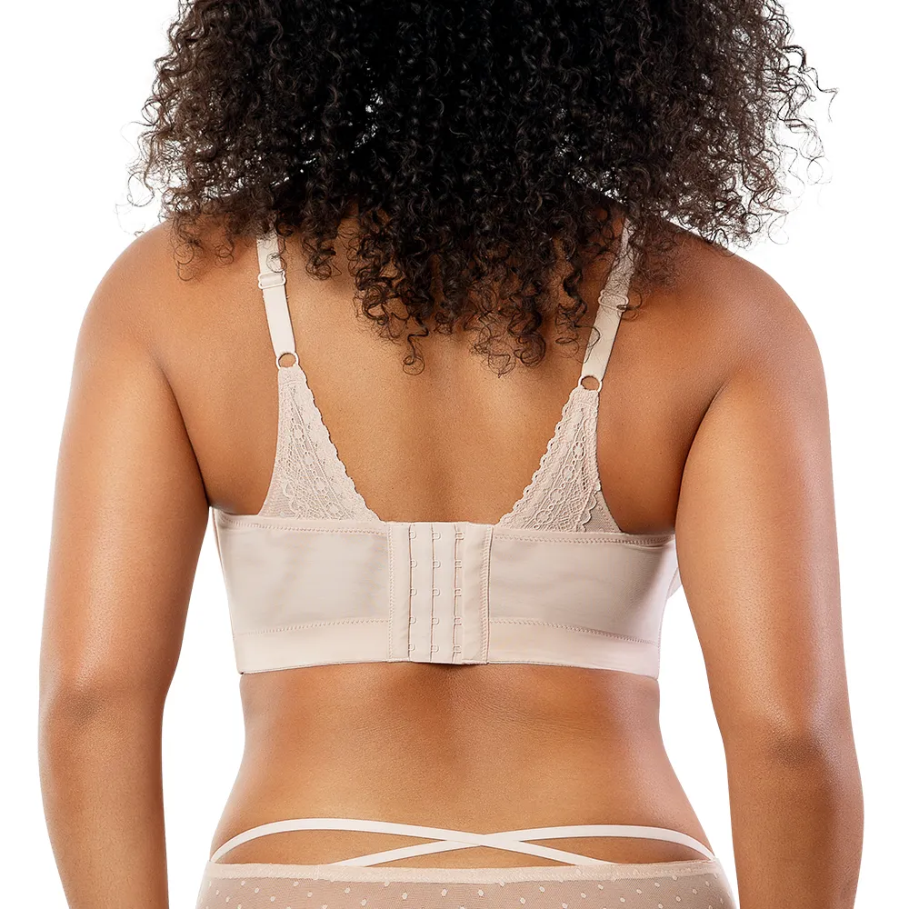 Mia Dot Wire-free Bralette Cameo Rose