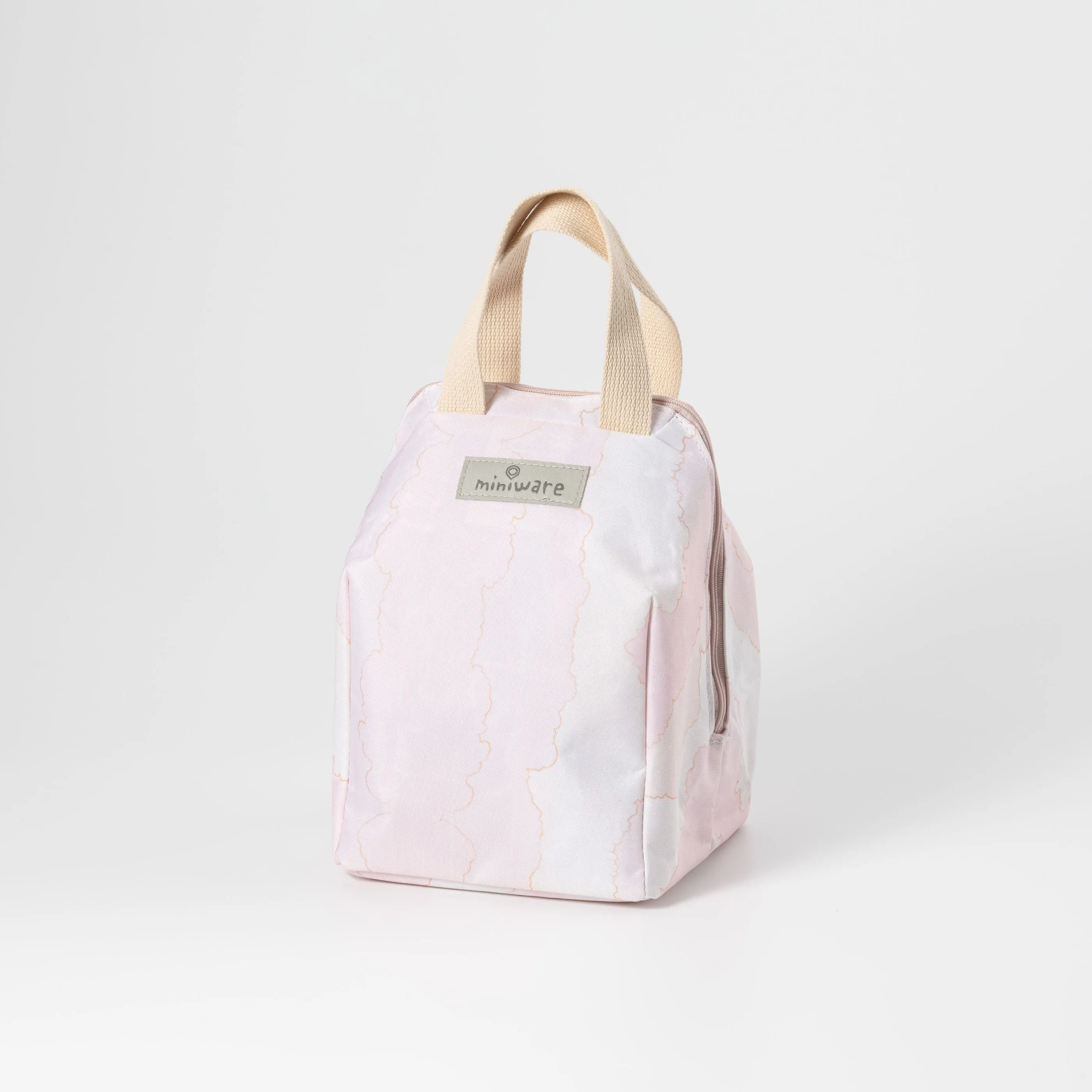 Miniware Mealtote Insulated Lunch Bag Pink Cloud