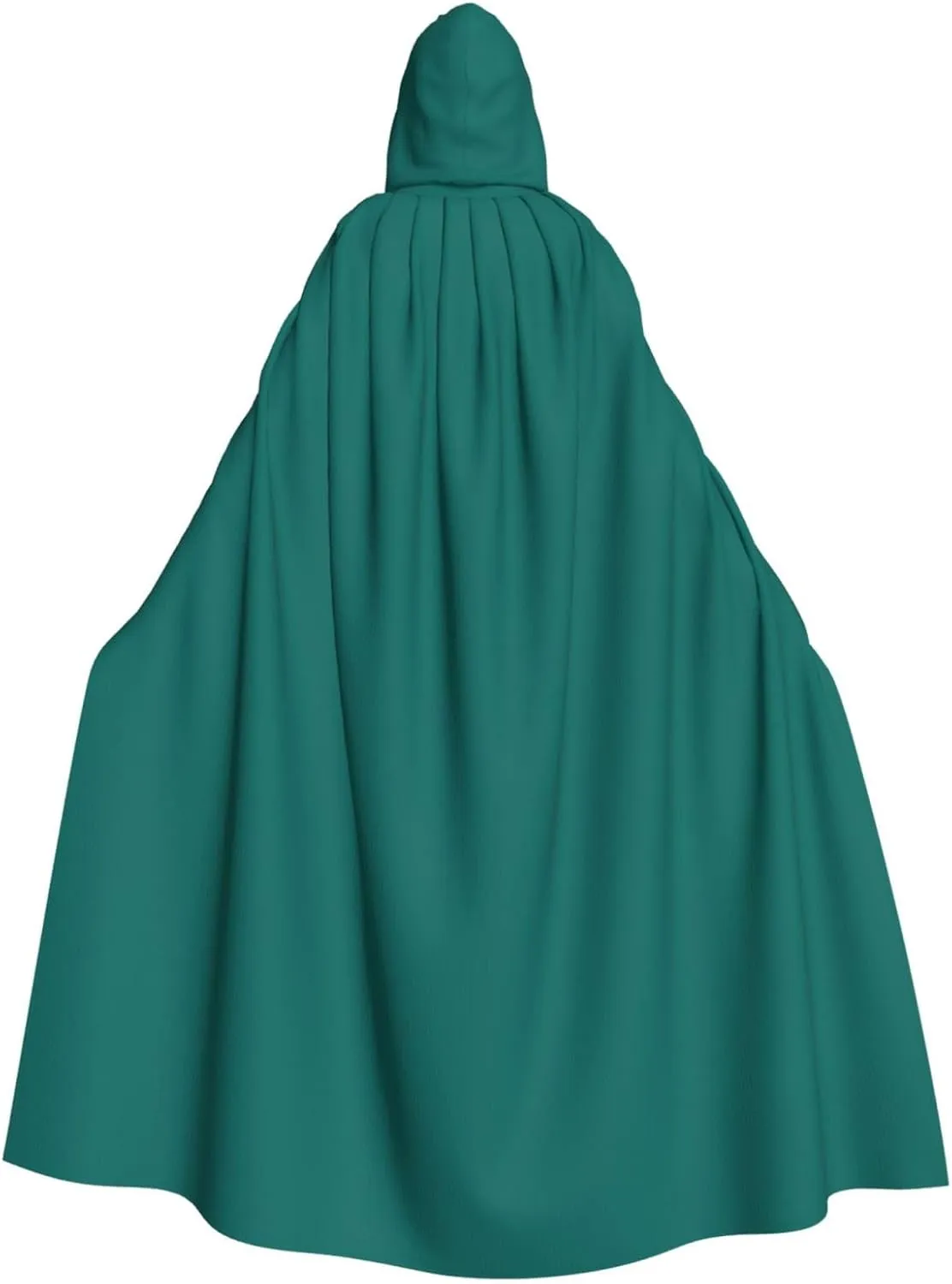 Natural Green Halloween hooded robe for adults, men and women, Christmas hoodies, cloaks, role-playing costumes
