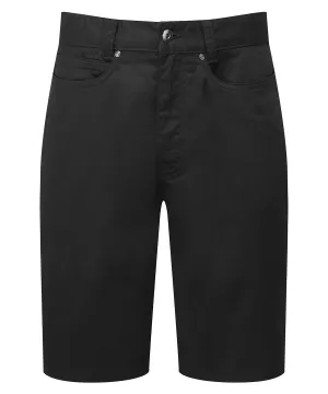 Performance chino shorts | Black