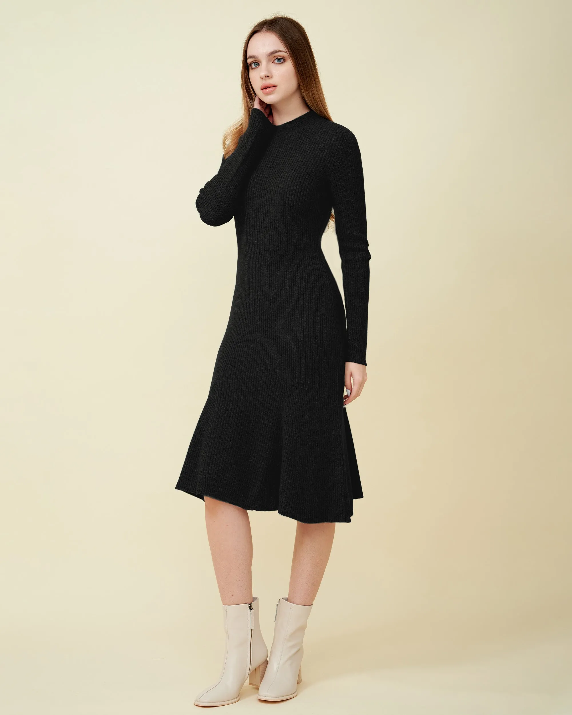 Perrine Wool Sweater Dress