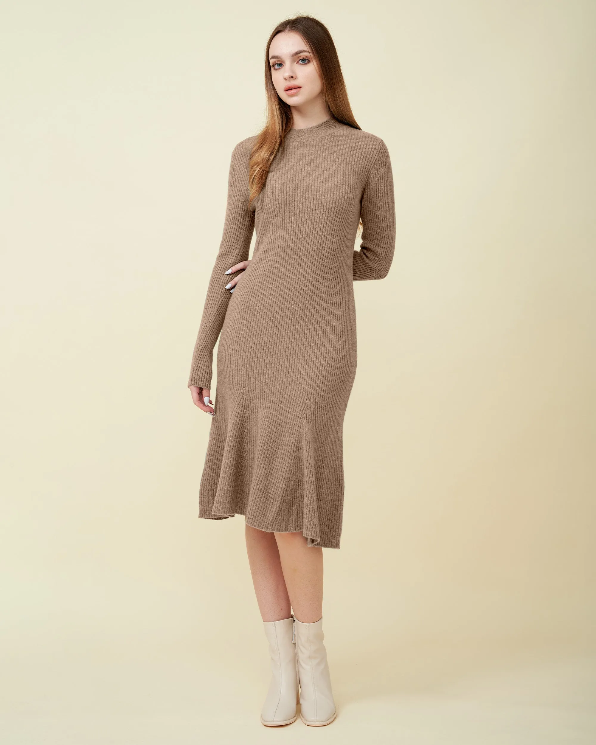 Perrine Wool Sweater Dress