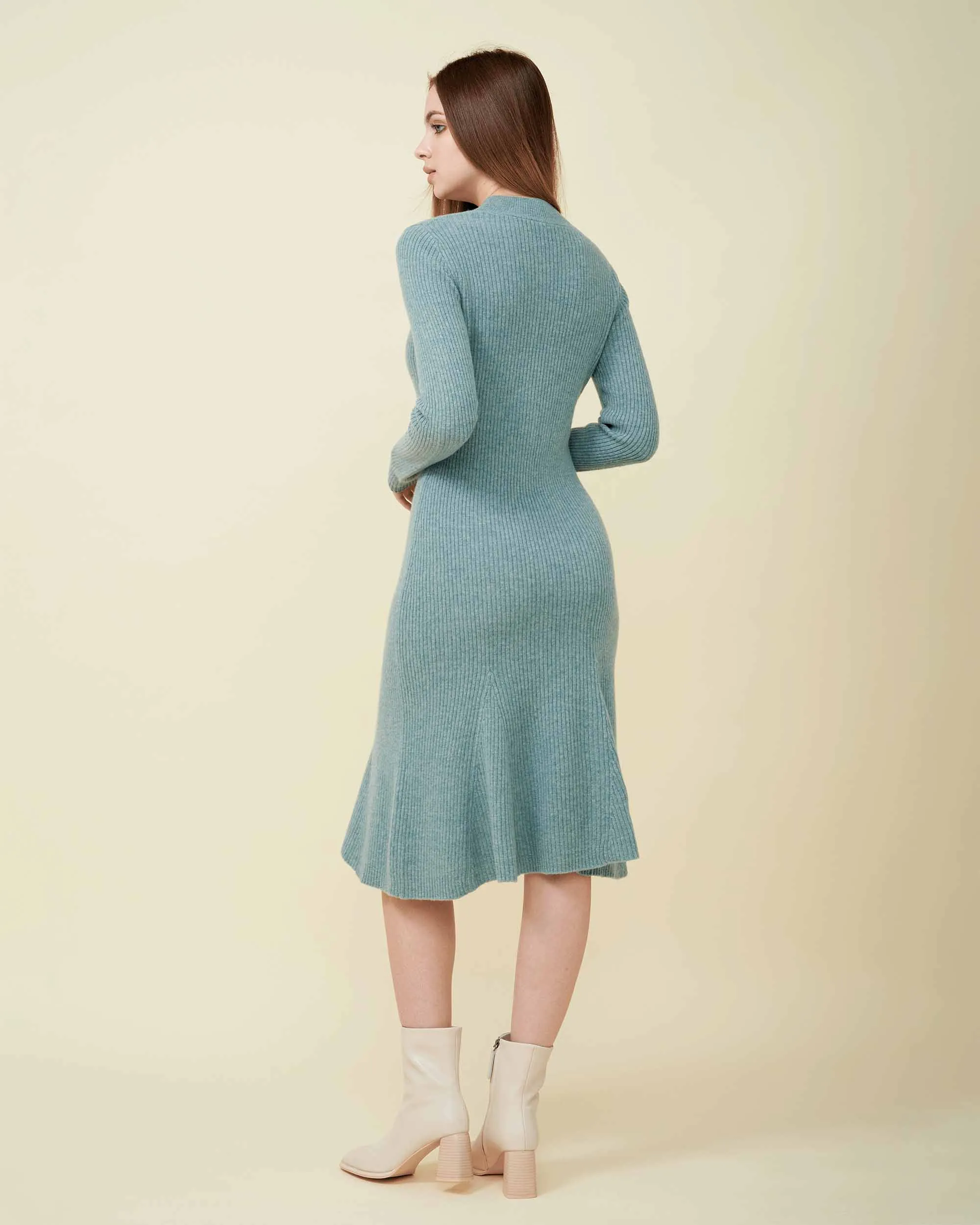 Perrine Wool Sweater Dress