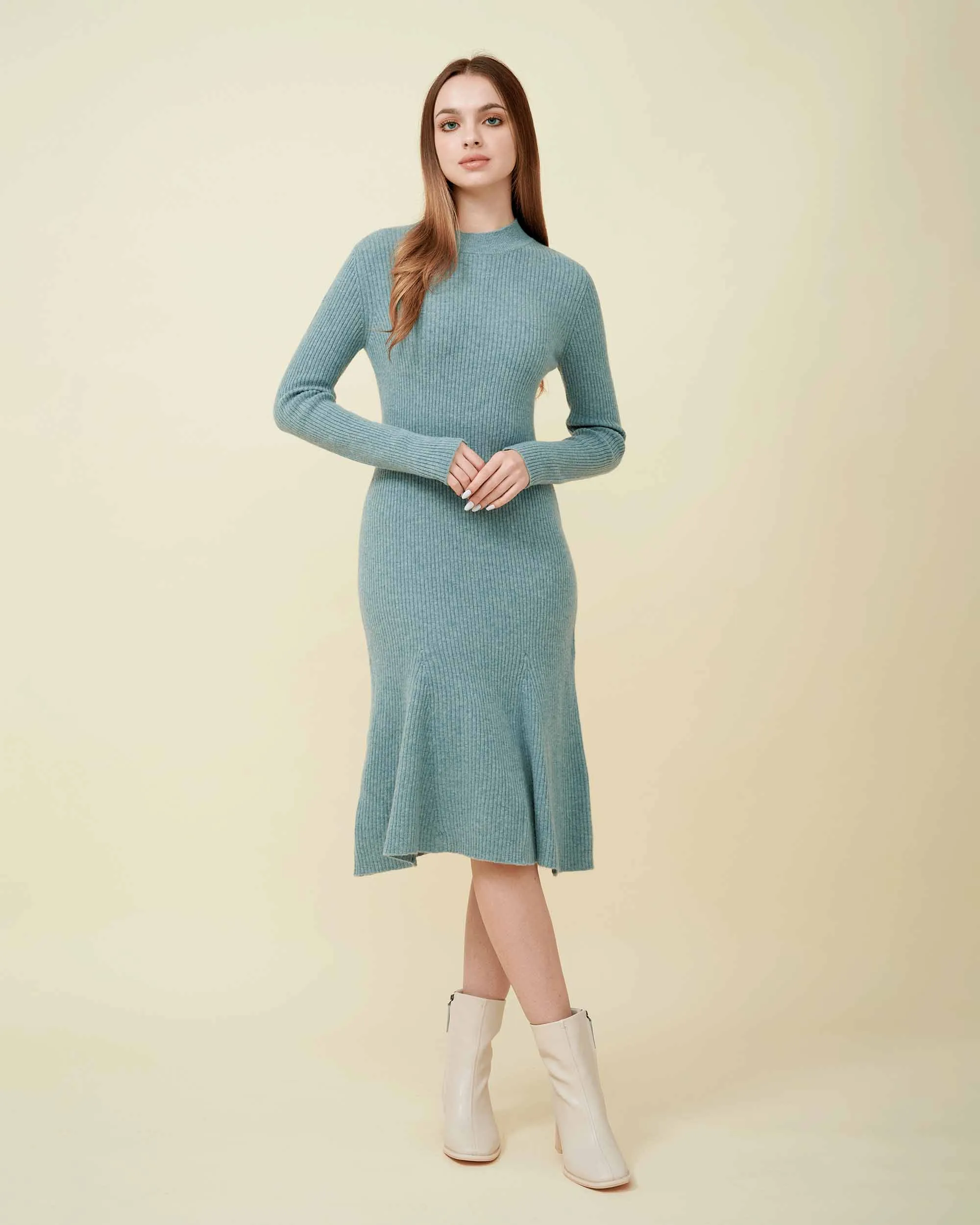 Perrine Wool Sweater Dress
