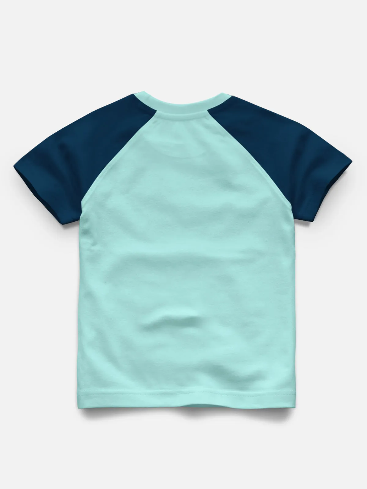 Raglan Half Sleeve Printed T-shirt with Comfy Solid Shorts for Infants & Toddler - Pack of 2 (1 T-shirt & 1 Shorts)