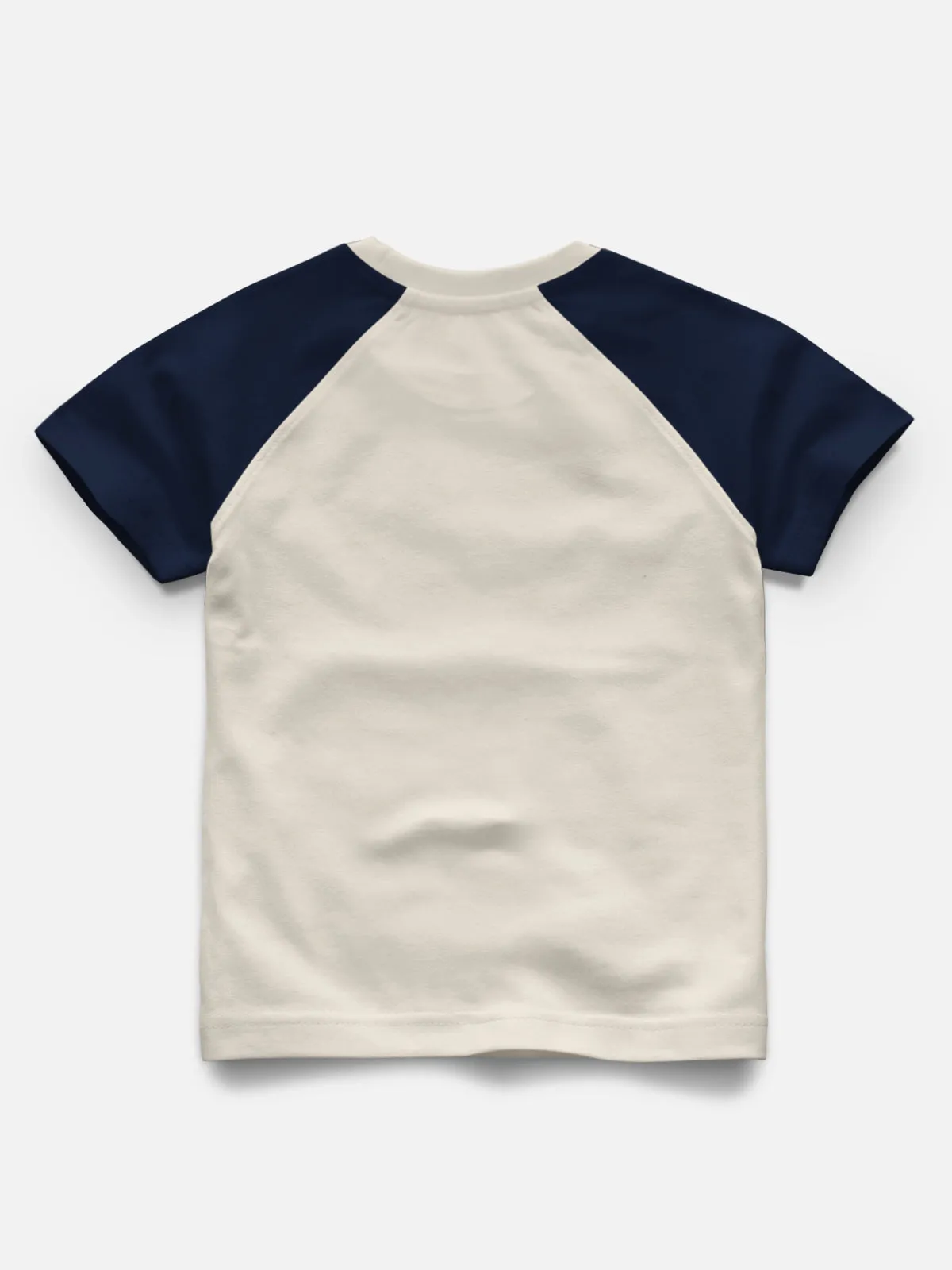 Raglan Half Sleeve Printed T-shirt with Comfy Solid Shorts for Infants & Toddler - Pack of 2 (1 T-shirt & 1 Shorts)