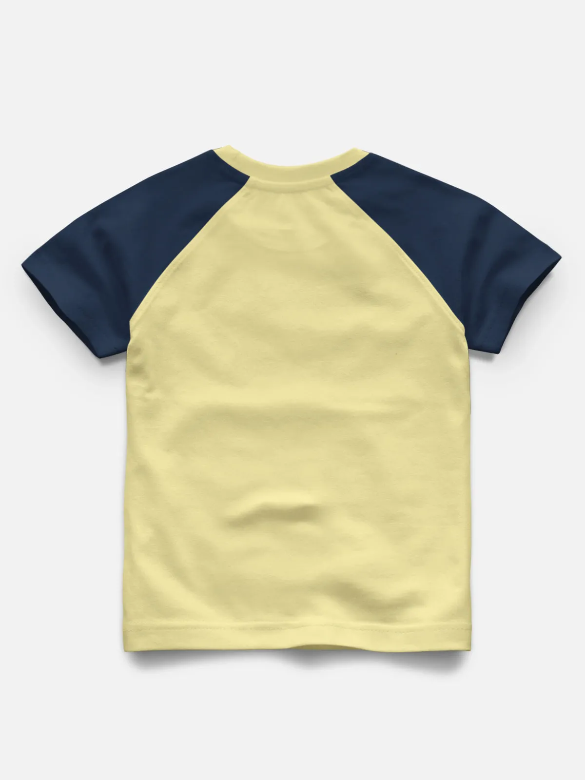 Raglan Half Sleeve Printed T-shirt with Comfy Solid Shorts for Infants & Toddler - Pack of 2 (1 T-shirt & 1 Shorts)