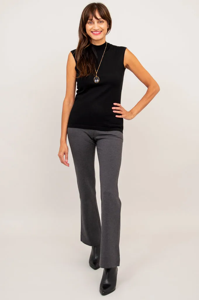 Rita Sweater, Black, Merino Wool