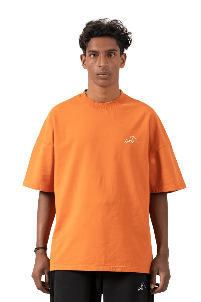 RUST ORANGE MADE IN PAK T SHIRT (v2)