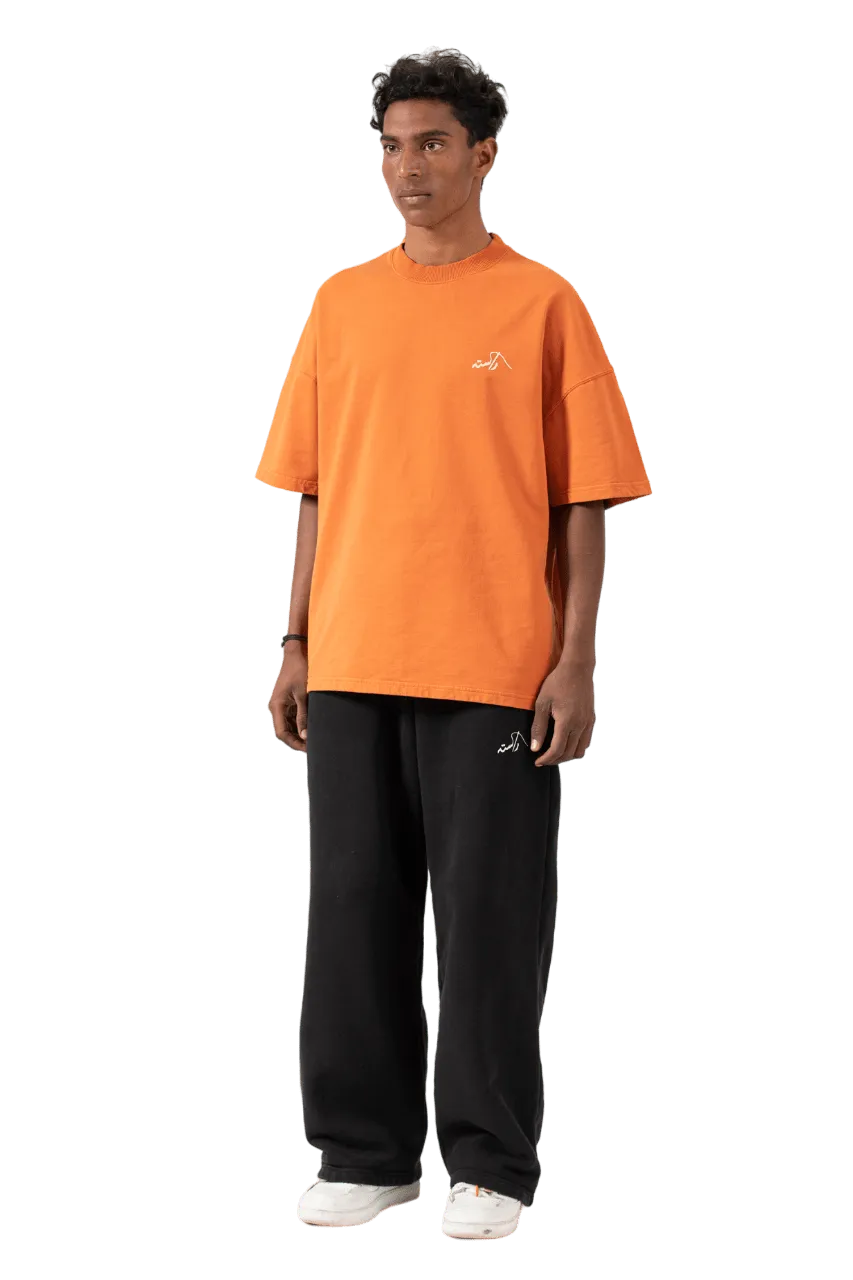 RUST ORANGE MADE IN PAK T SHIRT (v2)