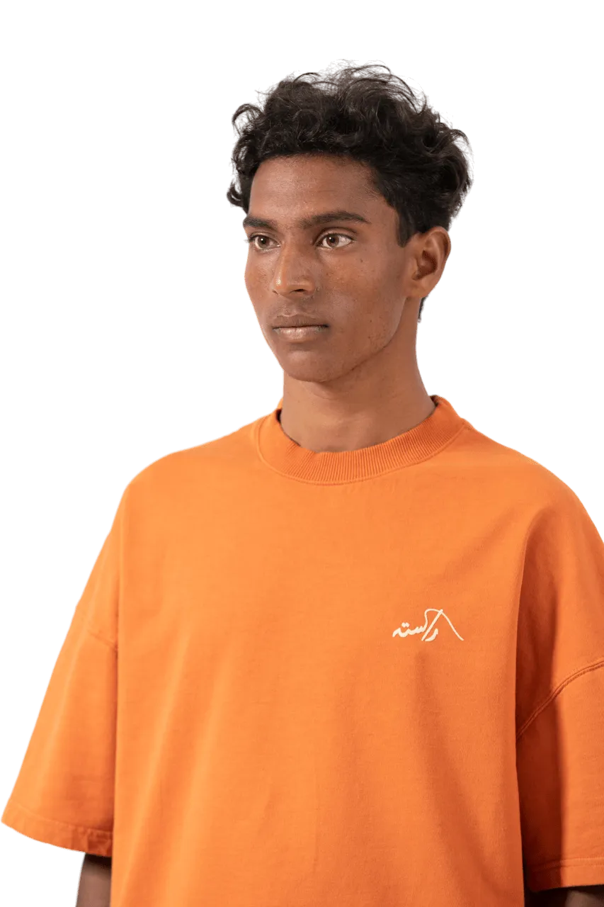 RUST ORANGE MADE IN PAK T SHIRT (v2)
