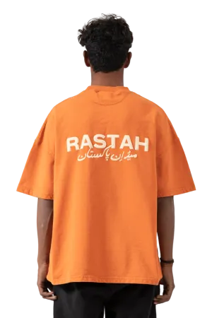 RUST ORANGE MADE IN PAK T SHIRT (v2)