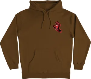 SANTA CRUZ Men's Pullover Hooded Sweatshirt Screaming Hand Skate Sweatshirt