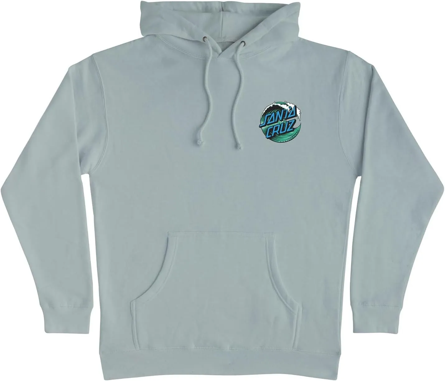 SANTA CRUZ Men's Pullover Hooded Sweatshirt Wave Dot Skate Sweatshirt