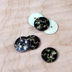 Secret Garden Rivershell Button