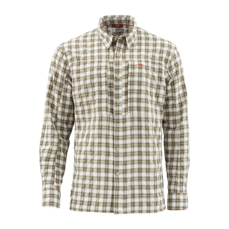 Simms Bugstopper LS Shirt - Cork Plaid