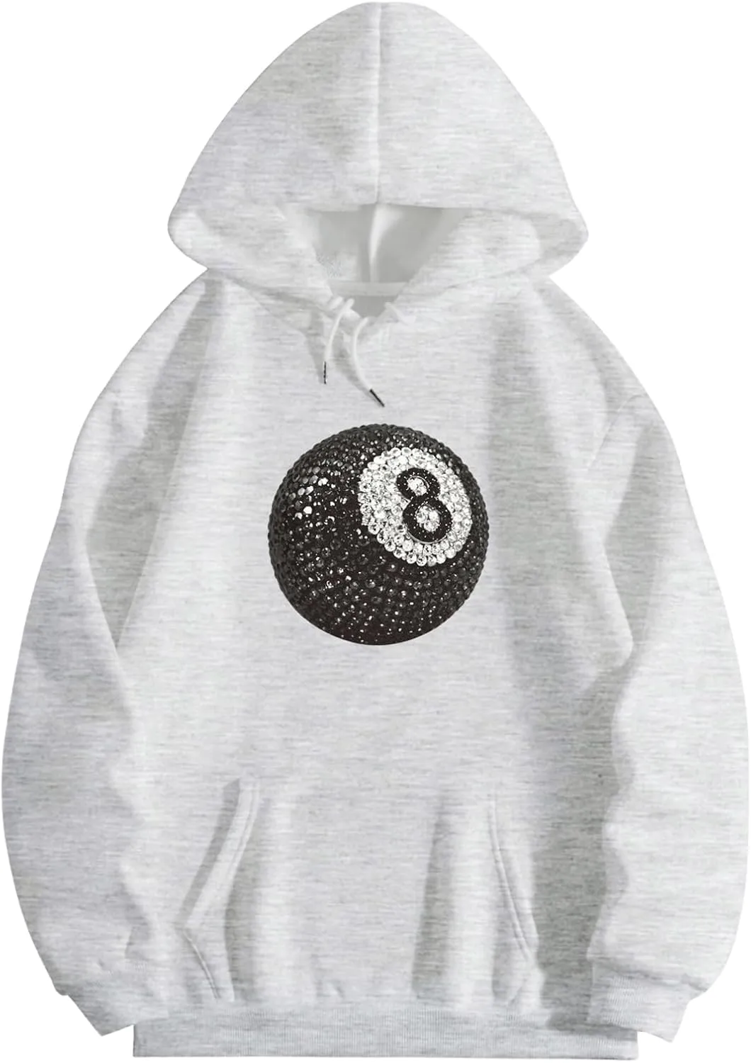 SOLY HUX Women's Oversized Graphic Hoodies Vintage Long Sleeve Hooded Sweatshirt Pullover Streetwear