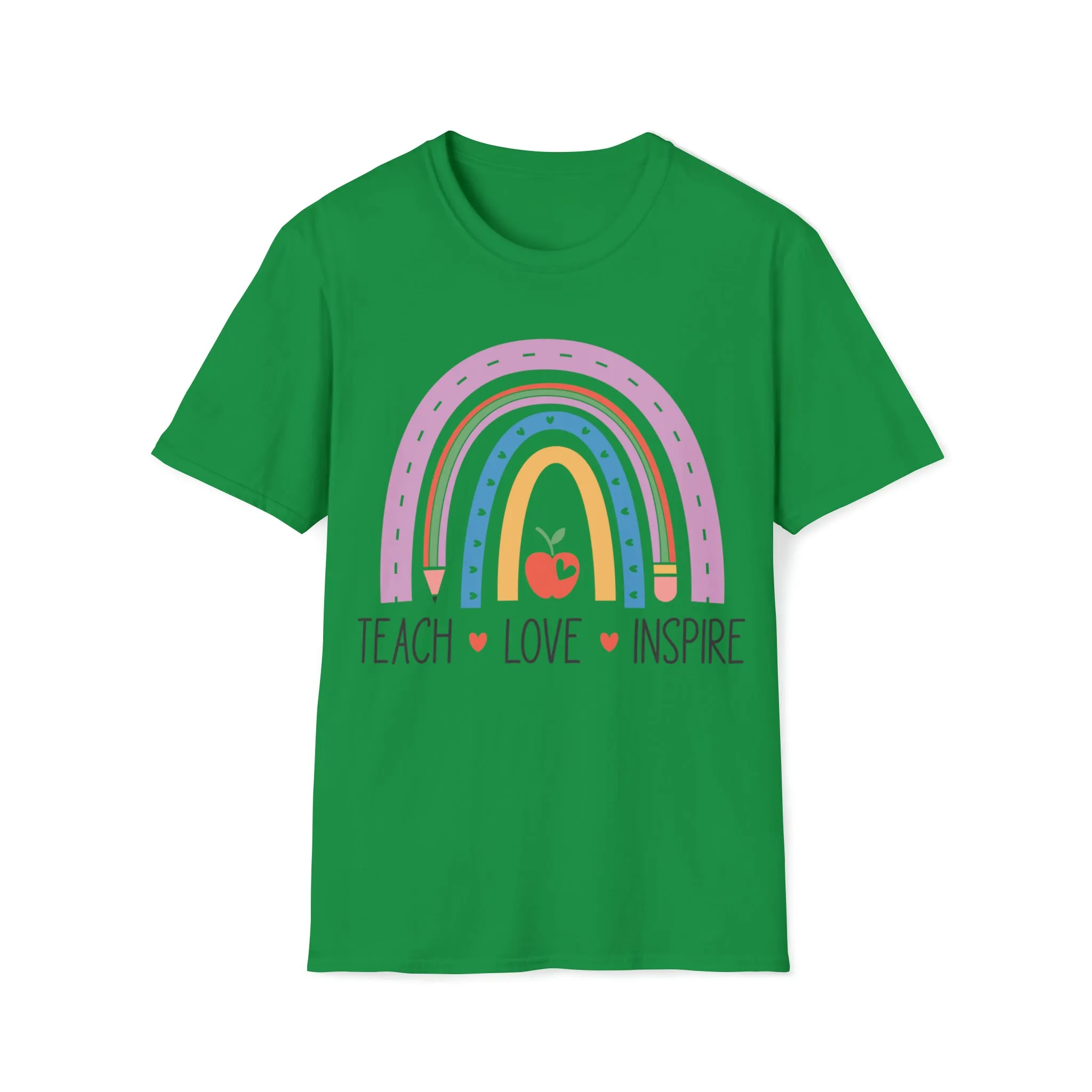 Teach Love Inspire Shirt for Teachers