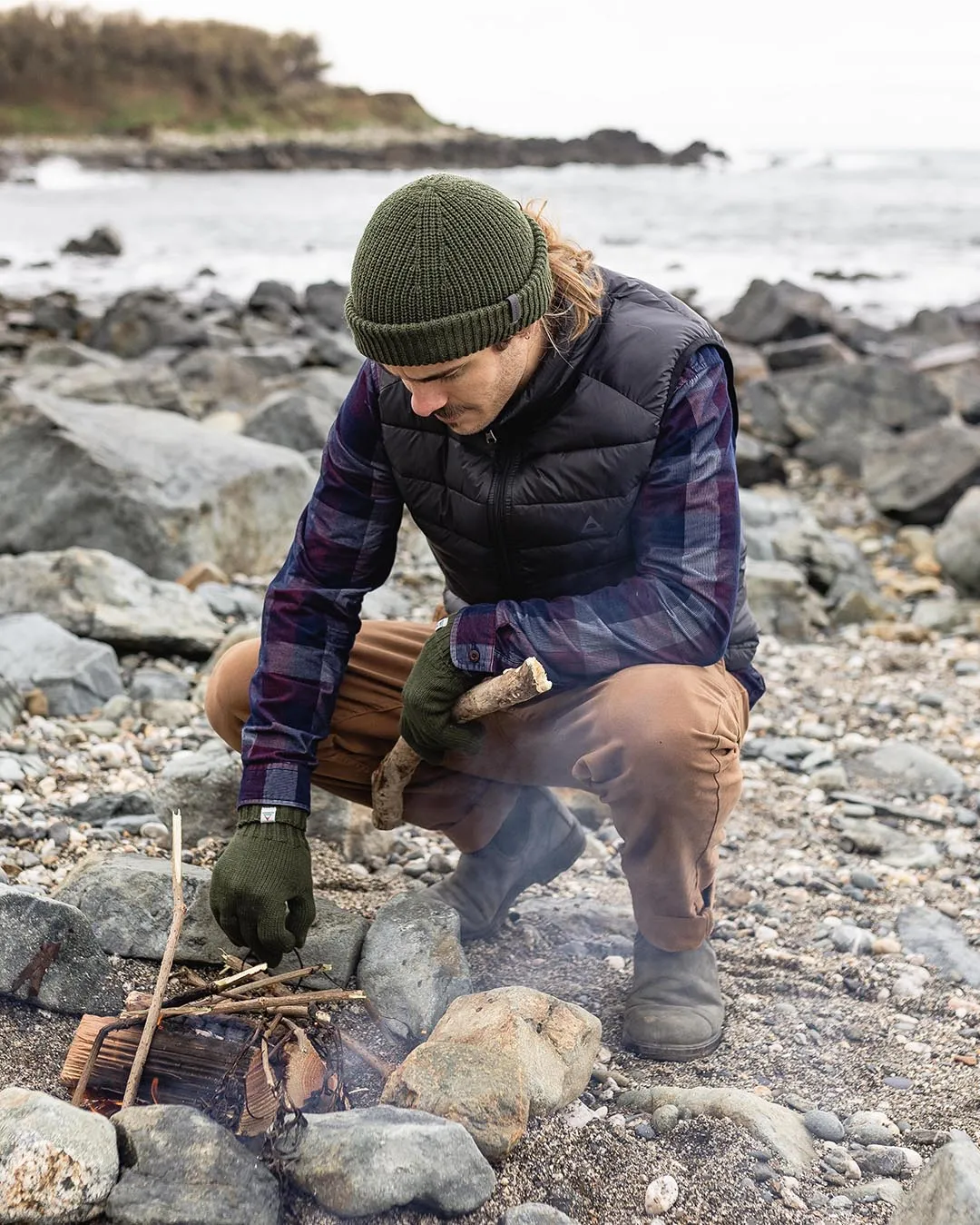 Travel Insulated Vest - True Black