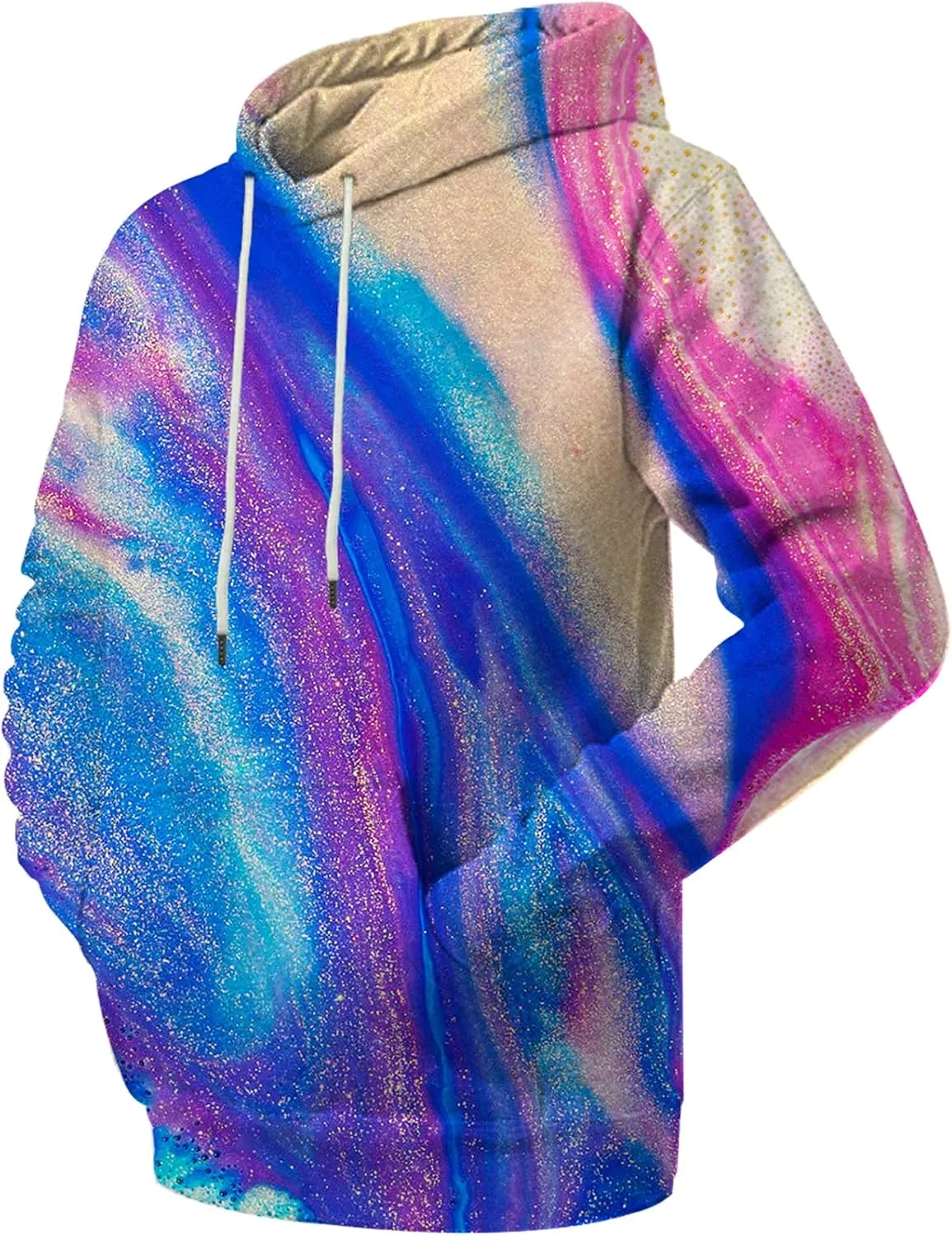 Unisex 3D Printed Hoodies Graphic Pullover Hooded Sweatshirt for Men Women